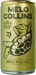 A green can of Barkeep Melo Collins with Melo the Turtle on the label
